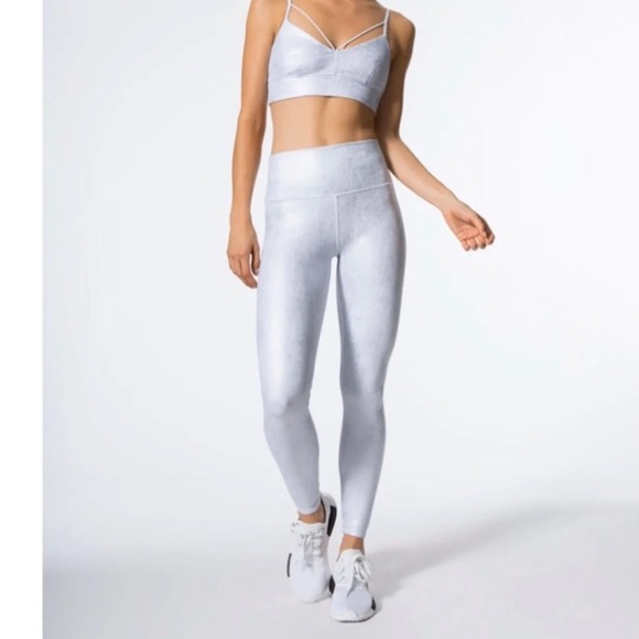 Alo yoga airbrush frosted leggings xxs - Picture 2 of 5